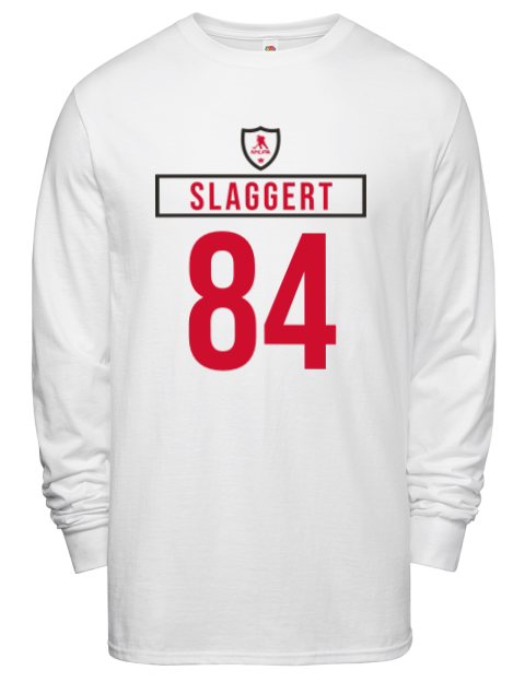 Home Jersey Landon Slaggert Men's Long-Sleeve T-Shirt | Swagsta