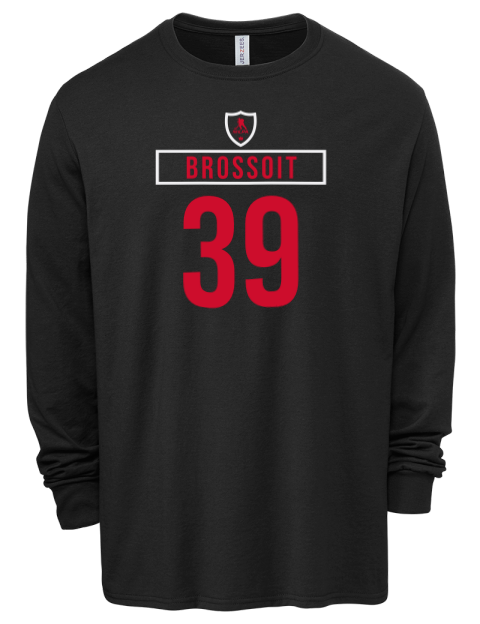 Away Jersey Laurent Brossoit Men's Premium Blend Long Sleeve-T-Shirt | Swagsta