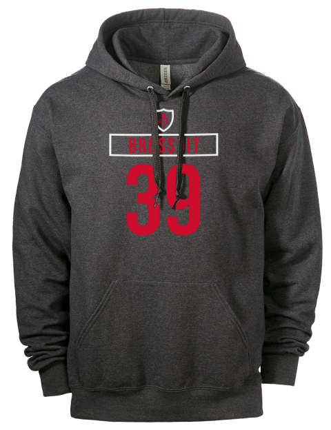 Away Jersey Laurent Brossoit Eco Premium Unisex Hooded Sweatshirt | Swagsta