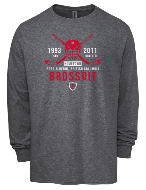 Heritage Laurent Brossoit Men's Premium Blend Long Sleeve-T-Shirt | Swagsta