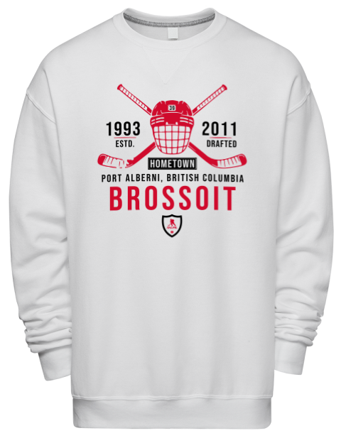 Classic Heritage Laurent Brossoit Premium Unisex Crewneck Sweatshirt | Swagsta