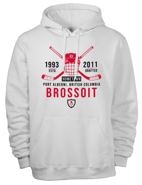 Classic Heritage Laurent Brossoit Eco Premium Unisex Hooded Sweatshirt | Swagsta