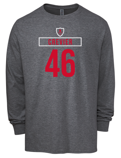 Away Jersey Louis Crevier Men's Premium Blend Long Sleeve-T-Shirt | Swagsta