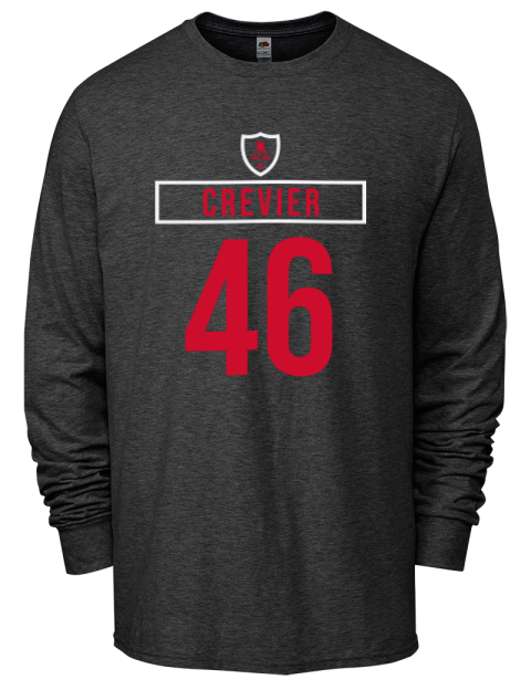 Away Jersey Louis Crevier Men's Long-Sleeve T-Shirt | Swagsta
