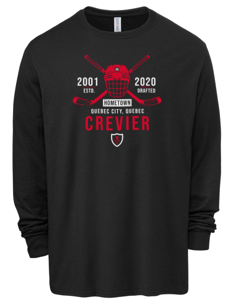 Heritage Louis Crevier Men's Premium Blend Long Sleeve-T-Shirt | Swagsta