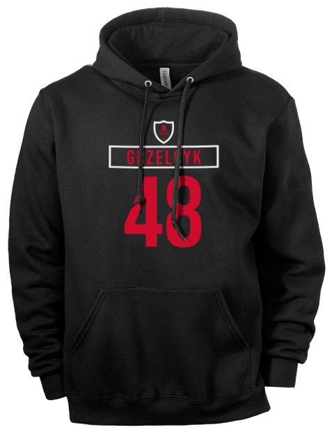 Away Jersey Matt Grzelcyk Eco Premium Unisex Hooded Sweatshirt | Swagsta