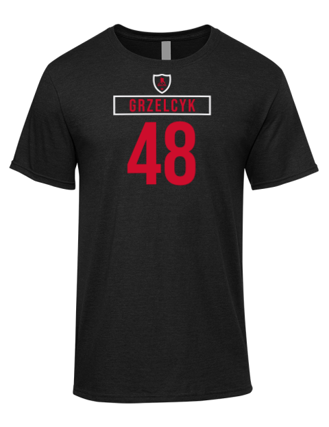 Away Jersey Matt Grzelcyk Premium Ring-Spun Cotton Unisex T-Shirt | Swagsta