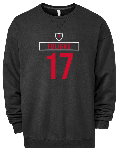 Away Jersey Nick Foligno Premium Unisex Crewneck Sweatshirt | Swagsta