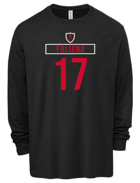 Away Jersey Nick Foligno Men's Premium Blend Long Sleeve-T-Shirt | Swagsta