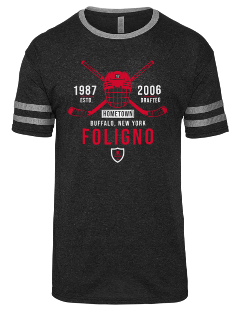 Heritage Nick Foligno Men's Tri-Blend T-Shirt | Swagsta