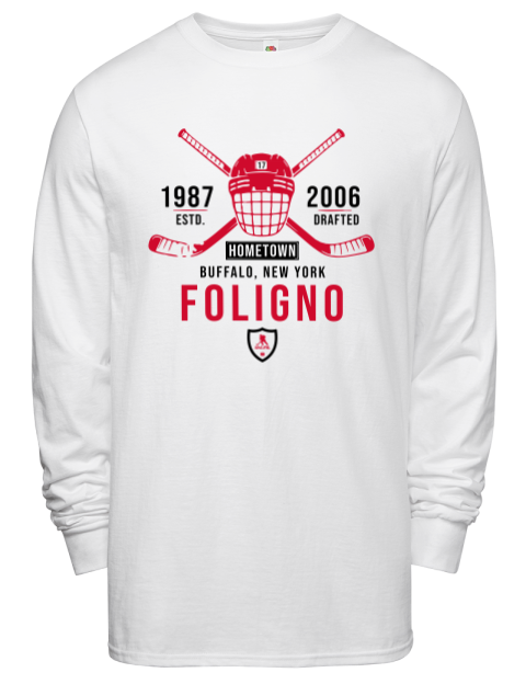 Classic Heritage Nick Foligno Men's Long-Sleeve T-Shirt | Swagsta