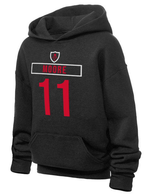 Away Jersey Oliver Moore Youth Hooded Sweatshirt | Swagsta
