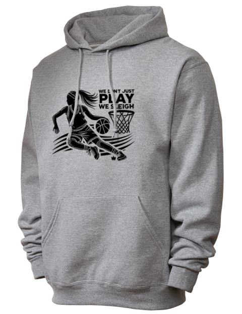 We Sleigh She Got Game Unisex Hooded Sweatshirt | Swagsta
