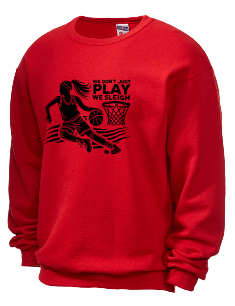 We Sleigh She Got Game Unisex Crewneck Sweatshirt | Swagsta