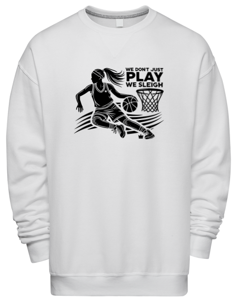 We Sleigh She Got Game Premium Unisex Crewneck Sweatshirt | Swagsta