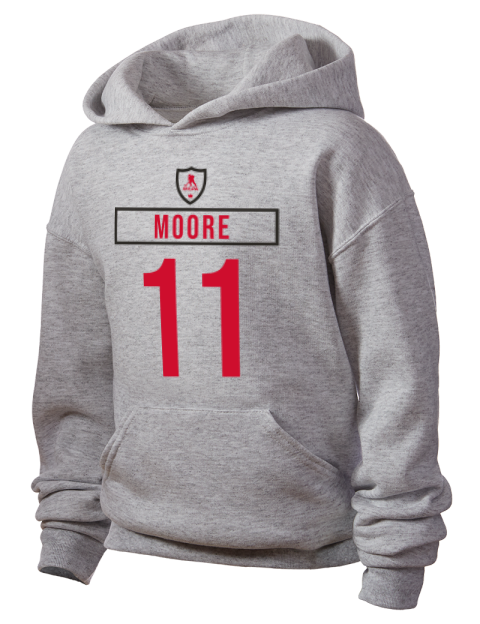 Home Jersey Oliver Moore Youth Hooded Sweatshirt | Swagsta