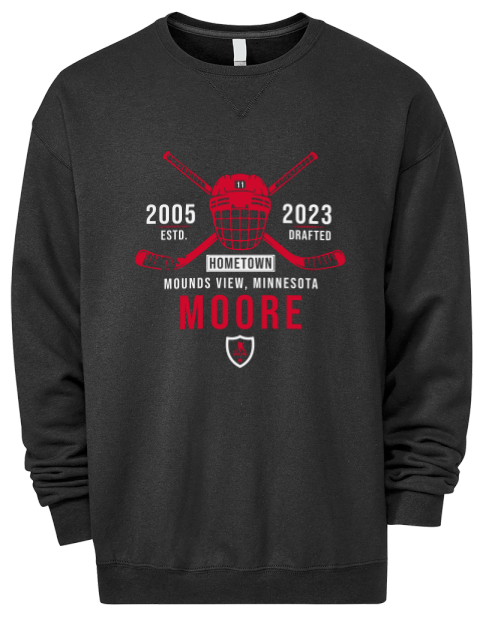 Heritage Oliver Moore Premium Unisex Crewneck Sweatshirt | Swagsta