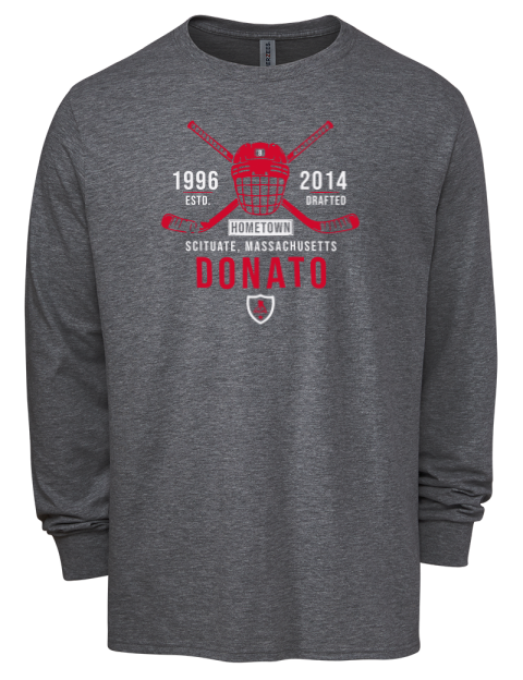 Heritage Ryan Donato Men's Premium Blend Long Sleeve-T-Shirt | Swagsta