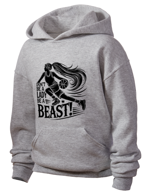 Be A Beast She Got Game Youth Hooded Sweatshirt | Swagsta