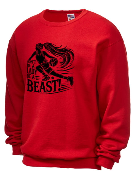 Be A Beast She Got Game Unisex Crewneck Sweatshirt | Swagsta
