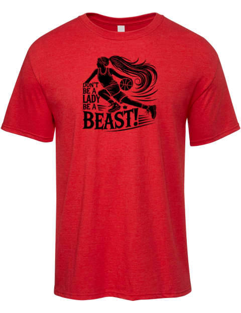 Be A Beast She Got Game Premium Ring-Spun Cotton Unisex T-Shirt | Swagsta