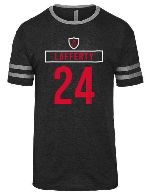 Away Jersey Sam Lafferty Men's Tri-Blend T-Shirt | Swagsta