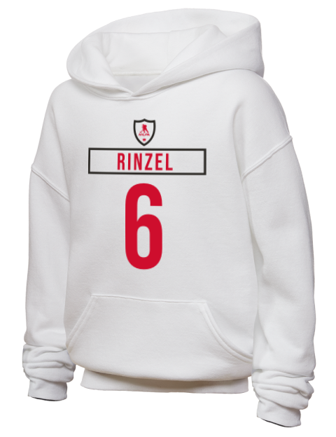 Home Jersey Sam Rinzel Youth Hooded Sweatshirt | Swagsta