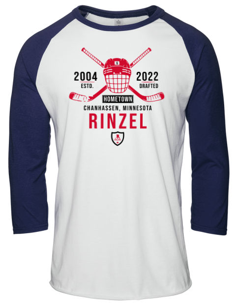 Classic Heritage Sam Rinzel Unisex Premium Three-Quarter Raglan T-Shirt | Swagsta