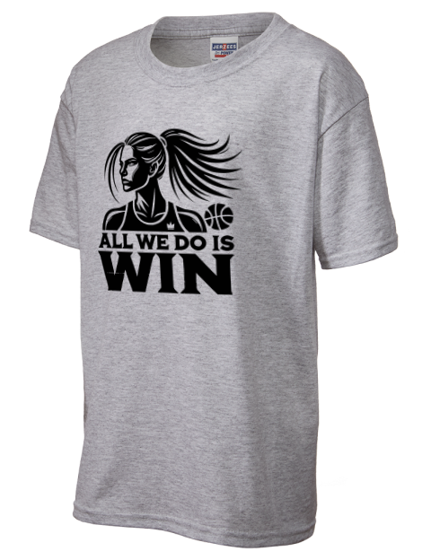 All We Do Is Win She Got Game Youth T-Shirt | Swagsta
