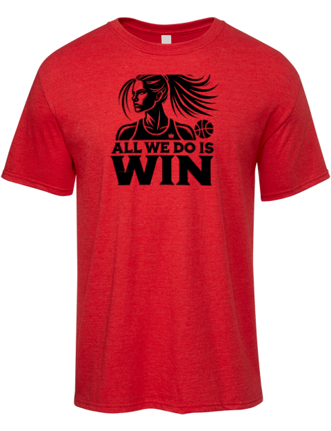 All We Do Is Win She Got Game Premium Ring-Spun Cotton Unisex T-Shirt | Swagsta