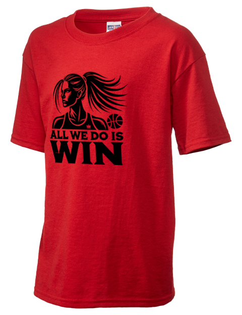 All We Do Is Win She Got Game Youth T-Shirt | Swagsta
