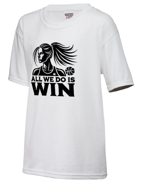 All We Do Is Win She Got Game Youth T-Shirt | Swagsta
