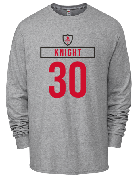 Home Jersey Spencer Knight Men's Long-Sleeve T-Shirt | Swagsta