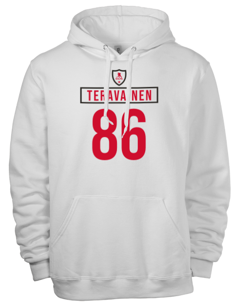 Home Jersey Teuvo Teravainen Eco Premium Unisex Hooded Sweatshirt | Swagsta