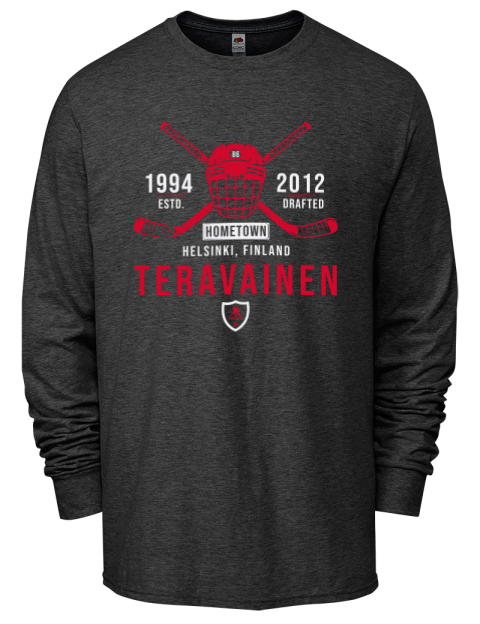 Heritage Teuvo Teravainen Men's Long-Sleeve T-Shirt | Swagsta