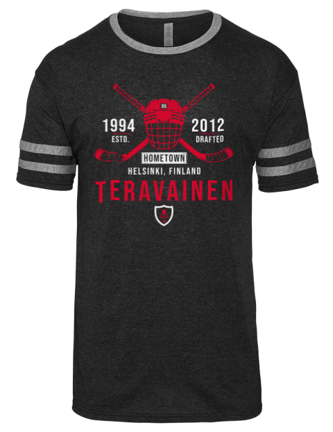 Heritage Teuvo Teravainen Men's Tri-Blend T-Shirt | Swagsta