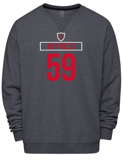 Away Jersey Tyler Bertuzzi Premium Unisex Crewneck Sweatshirt | Swagsta