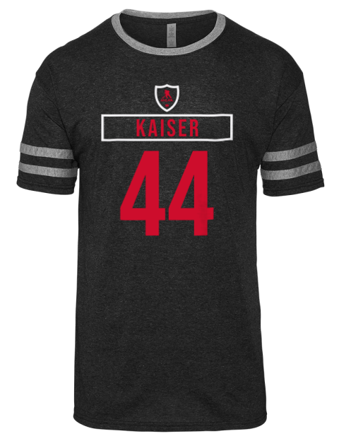 Away Jersey Wyatt Kaiser Men's Tri-Blend T-Shirt | Swagsta