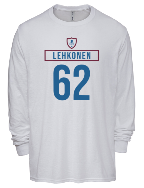 Home Jersey Artturi Lehkonen Men's Premium Blend Long Sleeve-T-Shirt | Swagsta