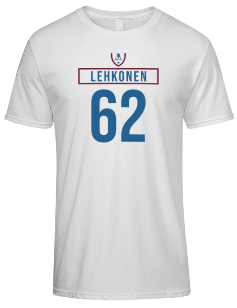 Home Jersey Artturi Lehkonen Premium Ring-Spun Cotton Unisex T-Shirt | Swagsta