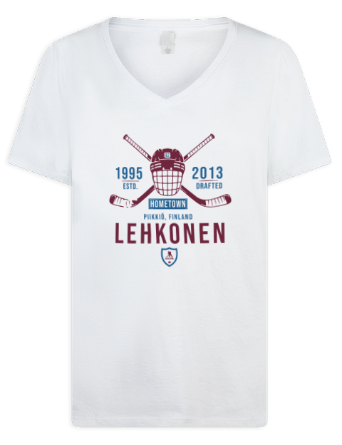 Classic Heritage Artturi Lehkonen Premium Ladies V-Neck T-Shirt | Swagsta