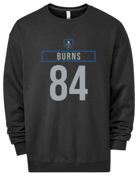 Away Jersey Brent Burns Premium Unisex Crewneck Sweatshirt | Swagsta