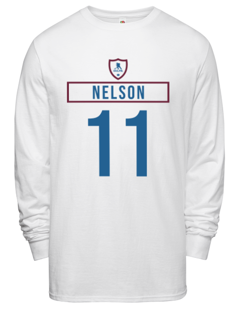 Home Jersey Brock Nelson Men's Long-Sleeve T-Shirt | Swagsta