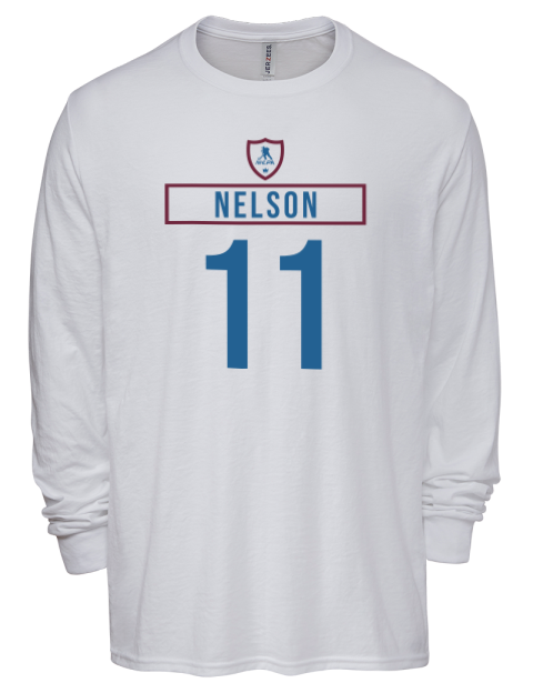 Home Jersey Brock Nelson Men's Premium Blend Long Sleeve-T-Shirt | Swagsta