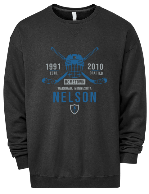 Heritage Brock Nelson Premium Unisex Crewneck Sweatshirt | Swagsta