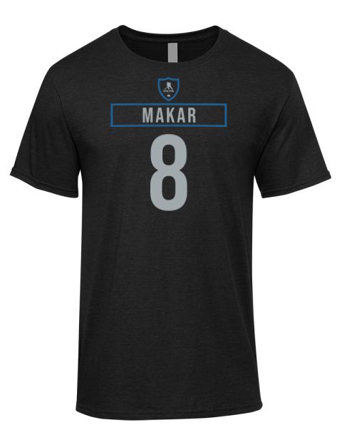 Away Jersey Cale Makar Premium Ring-Spun Cotton Unisex T-Shirt | Swagsta