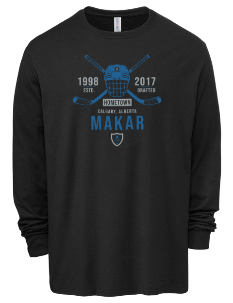 Heritage Cale Makar Men's Premium Blend Long Sleeve-T-Shirt | Swagsta