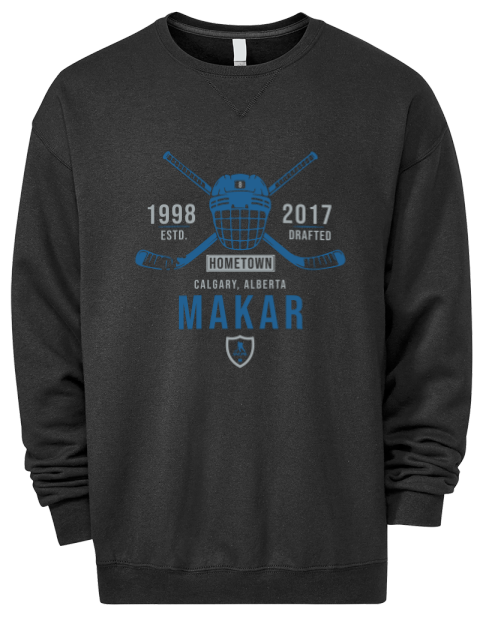 Heritage Cale Makar Premium Unisex Crewneck Sweatshirt | Swagsta