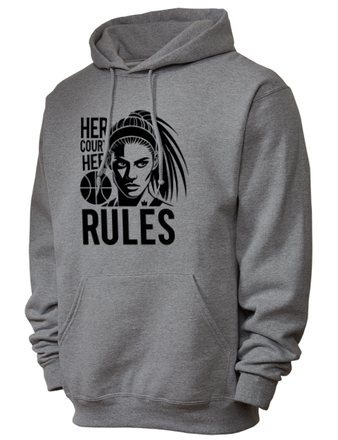 Her Court Her Rules She Got Game Unisex Hooded Sweatshirt | Swagsta