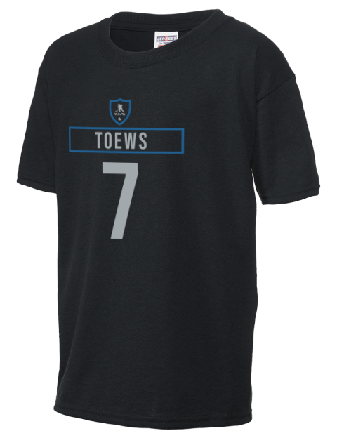Away Jersey Devon Toews Youth T-Shirt | Swagsta